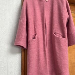 Pink Coat by Mango size Small